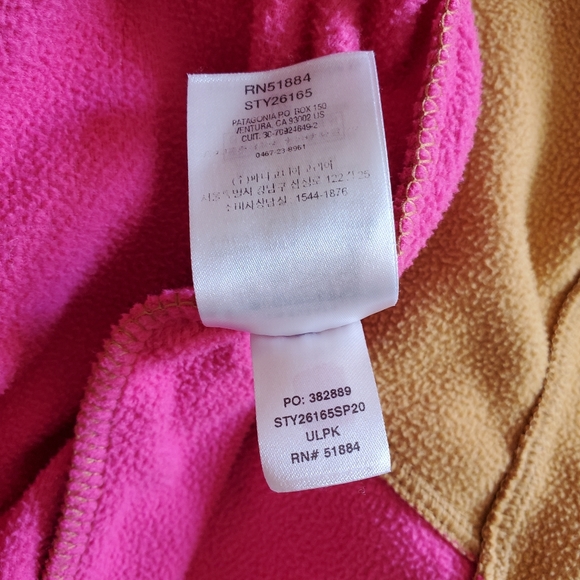 Patagonia Micro D Snap-T Pullover - Ultra Pink - Picture 5 of 7